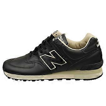 New Balance 576ブラックスニーカー New Balance 576 Made In England Mens Casual Trainers in Black