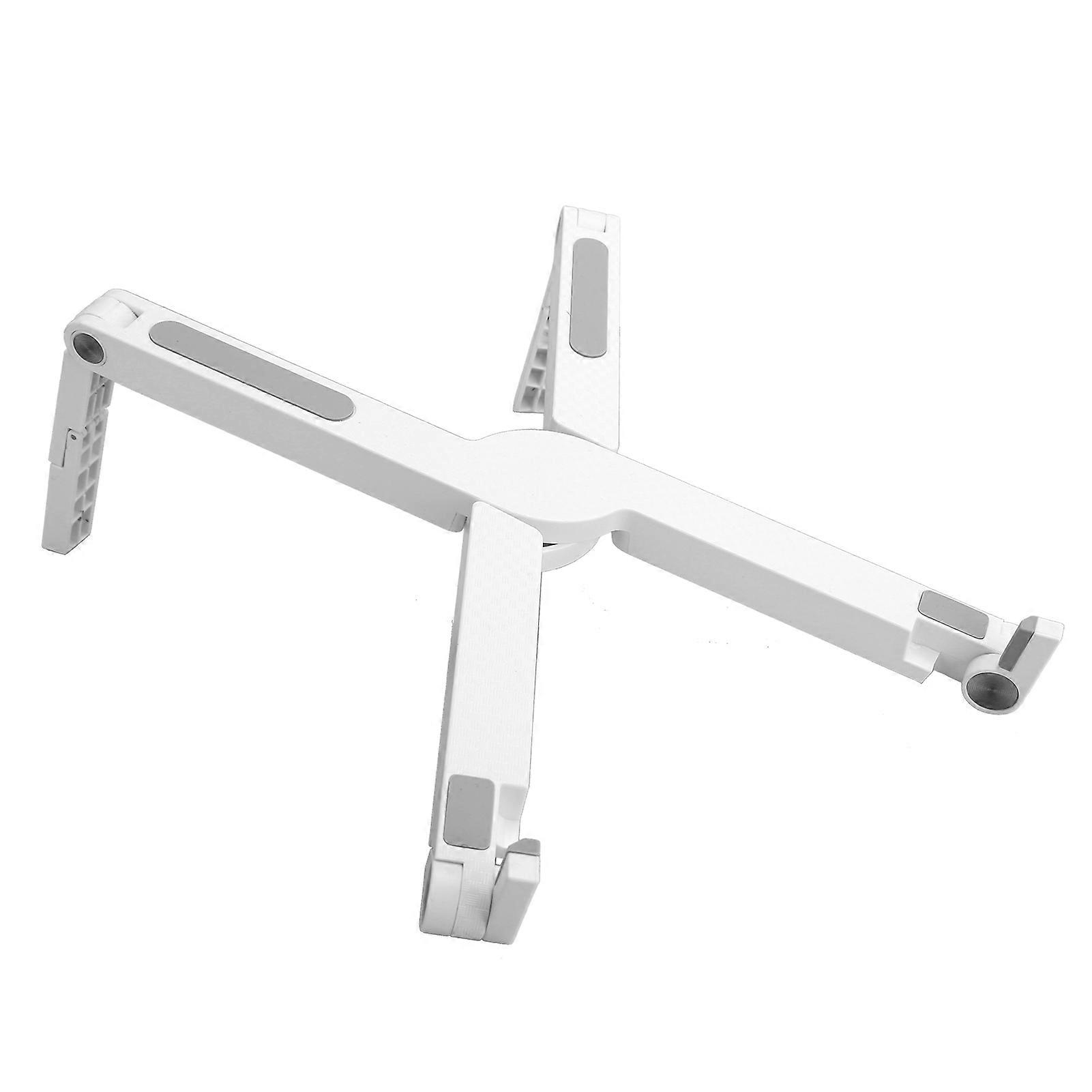Tablet Notebook Stand Portable Foldable Laptop Support Base Holder Adjustable BracketWhite
