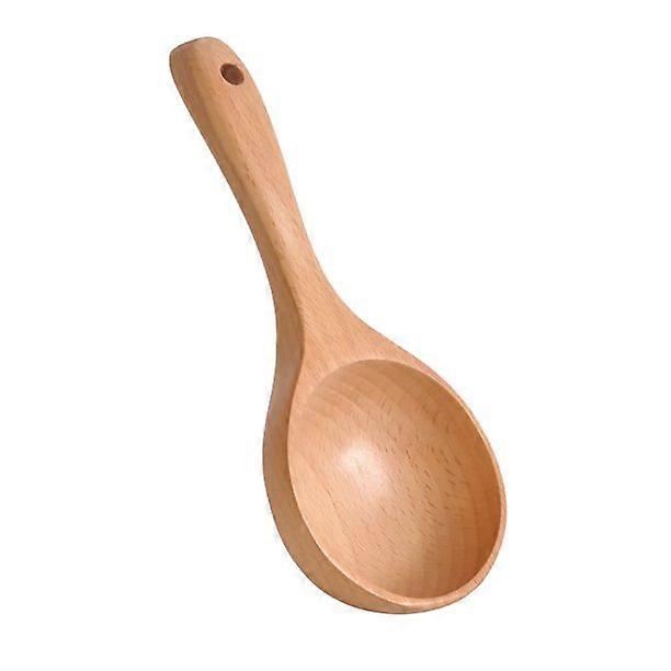 Wooden Large Long Handled Spoon