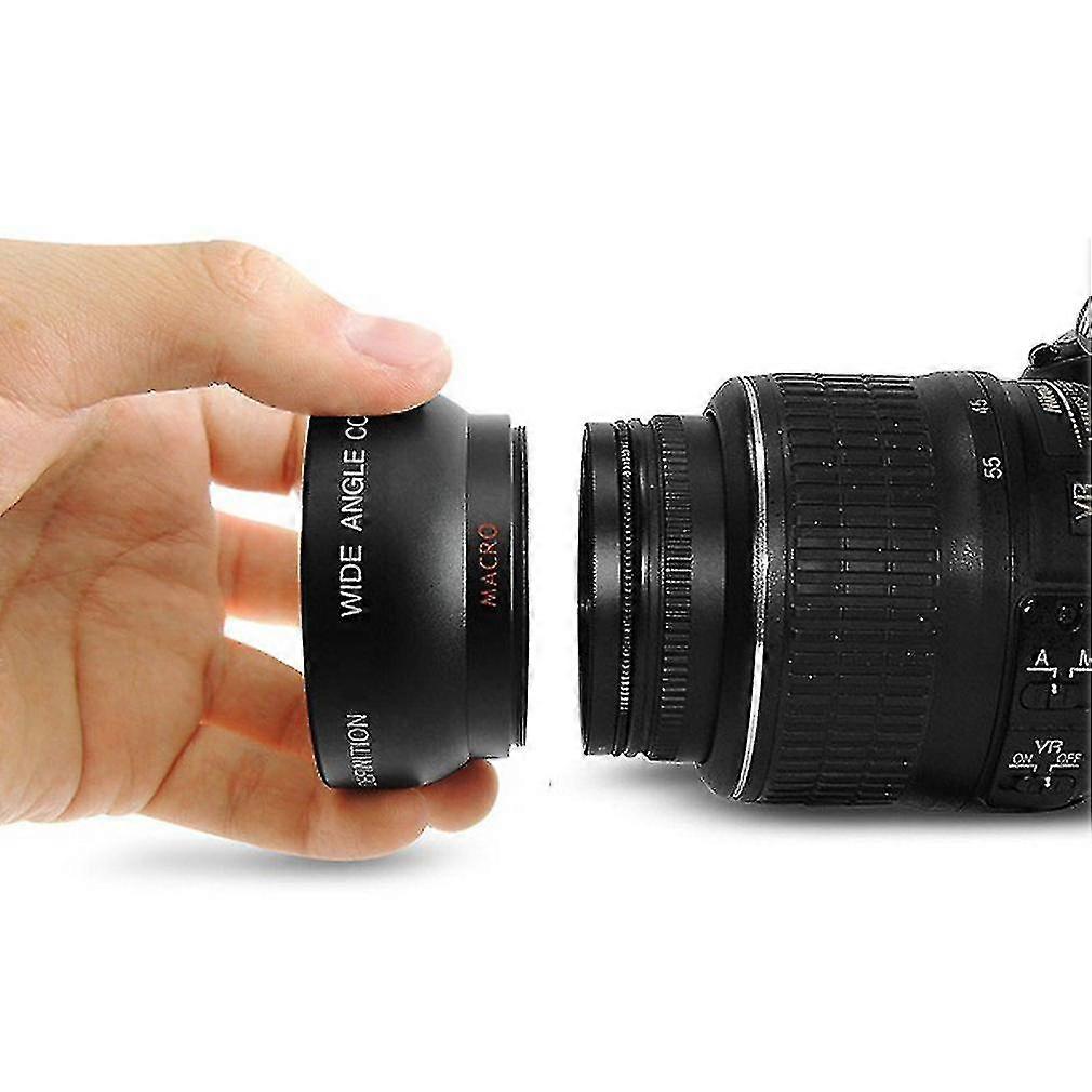 52mm 0.45 X Lente macro grande angular para Nikon D3200 D3100 D5200 D5100