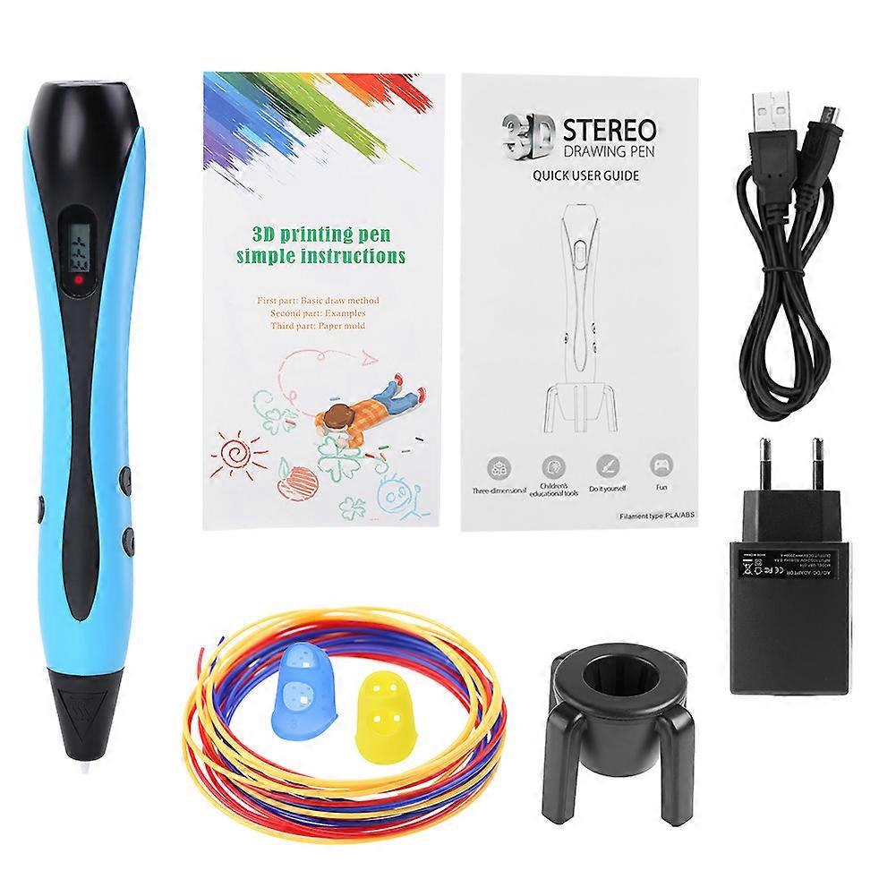 3D Printing Drawing Pen Crafting Modeling Filament ABS & PLA Printer Tool Set 110-250V (#02)