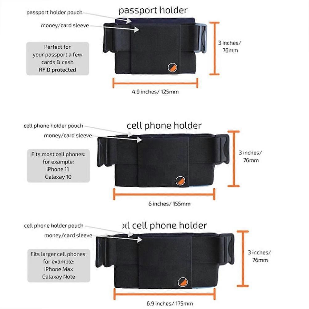 Minimalist Waist Bag for Key Card Phone Unisex Mini Pouch Invisible Wallet