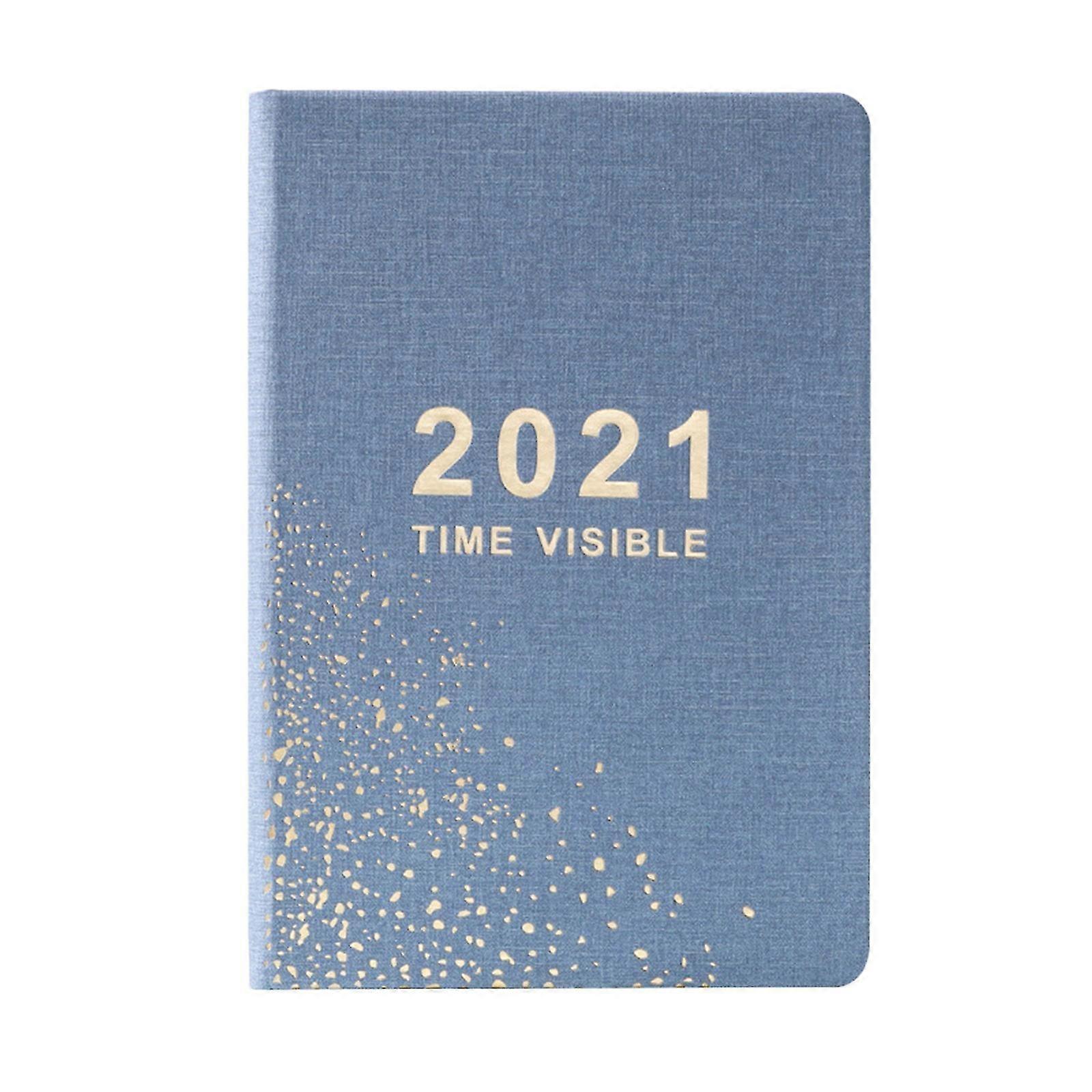 2021 schedule notepad inside page a5 efficiency manual planning notebooks