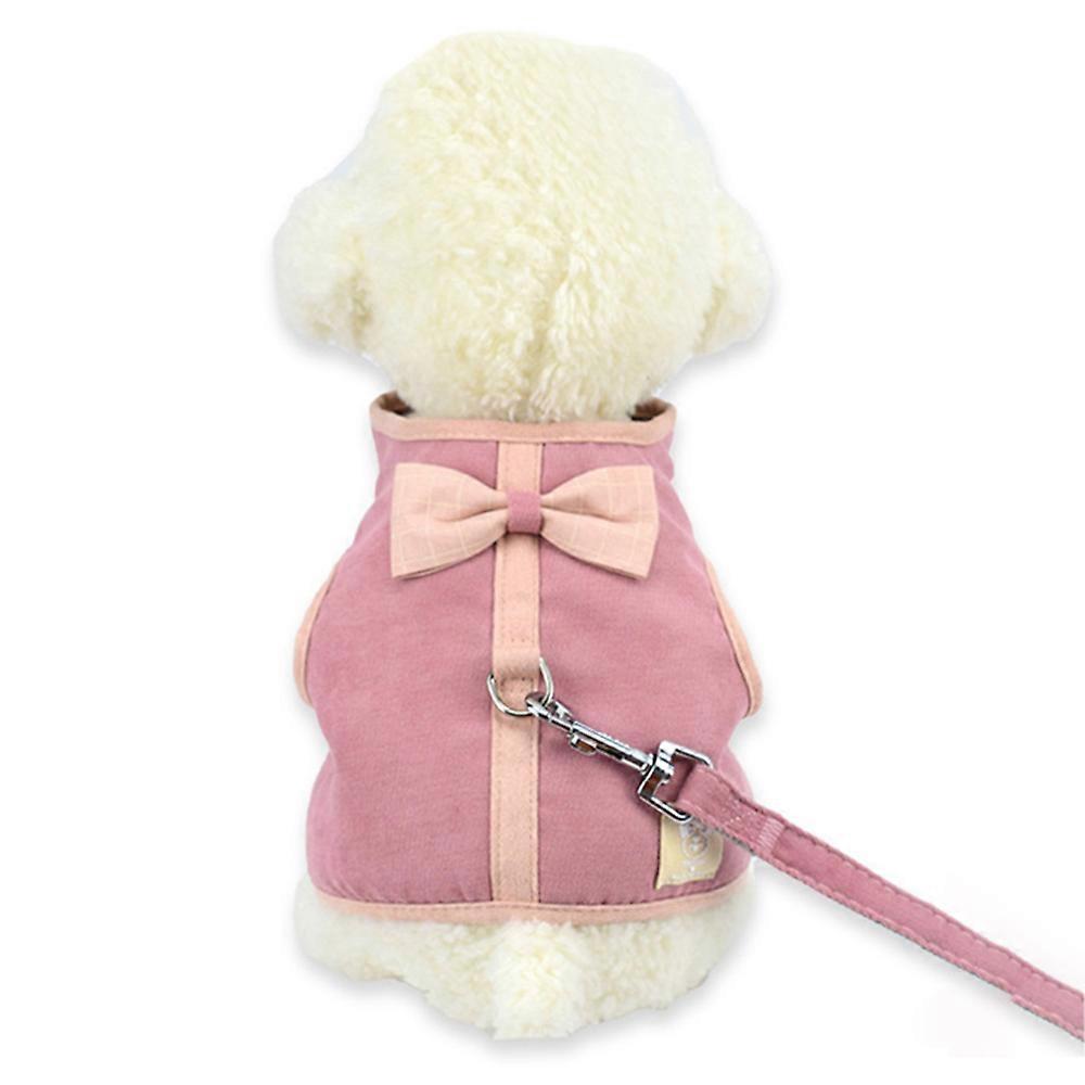 2 stykker åndbar og behagelig brystrem til kæledyr Kæledyrsvest stil trækreb brystrem