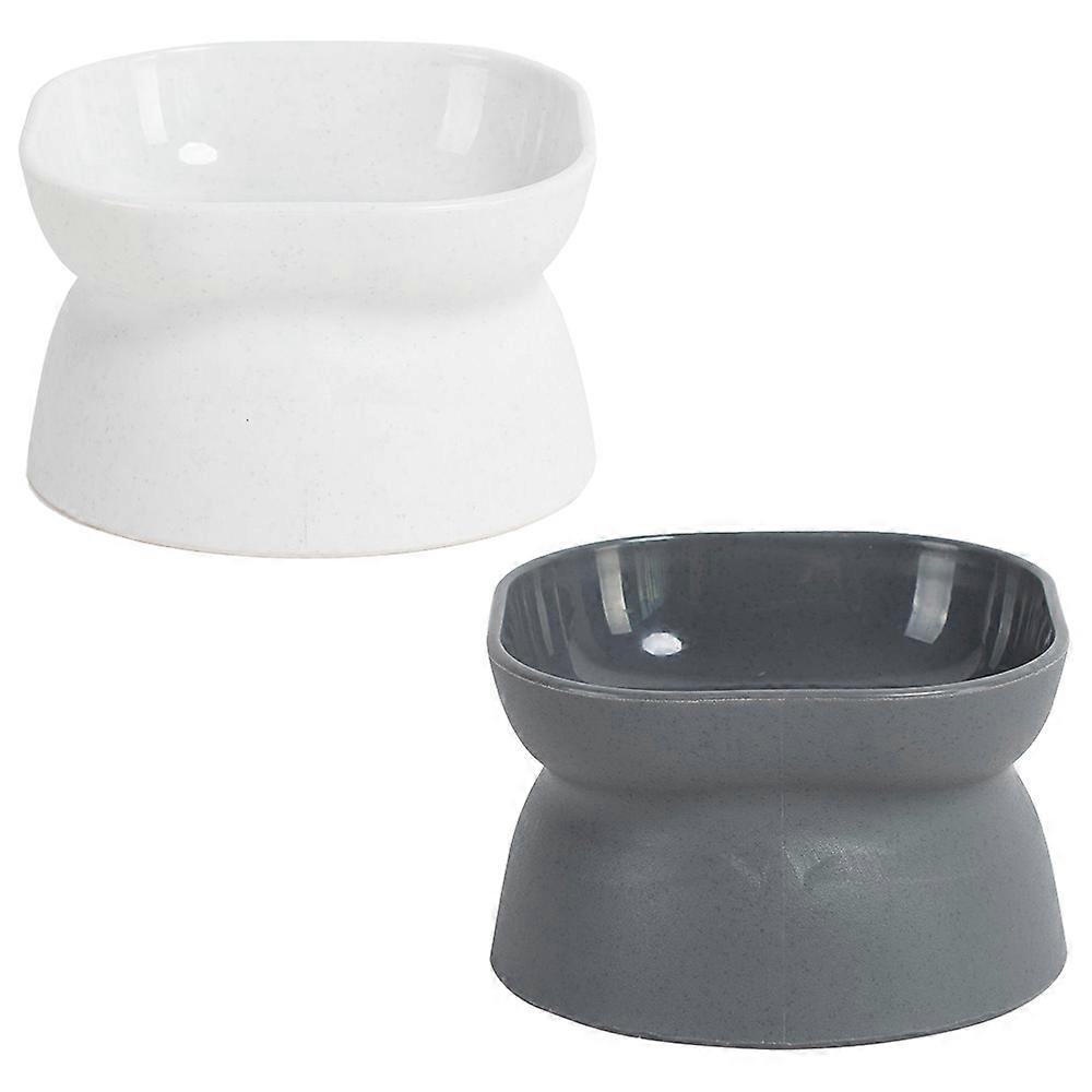 2 db ferde macskatál, megemelt macskatál védi a macska gerincét és hányásgátló