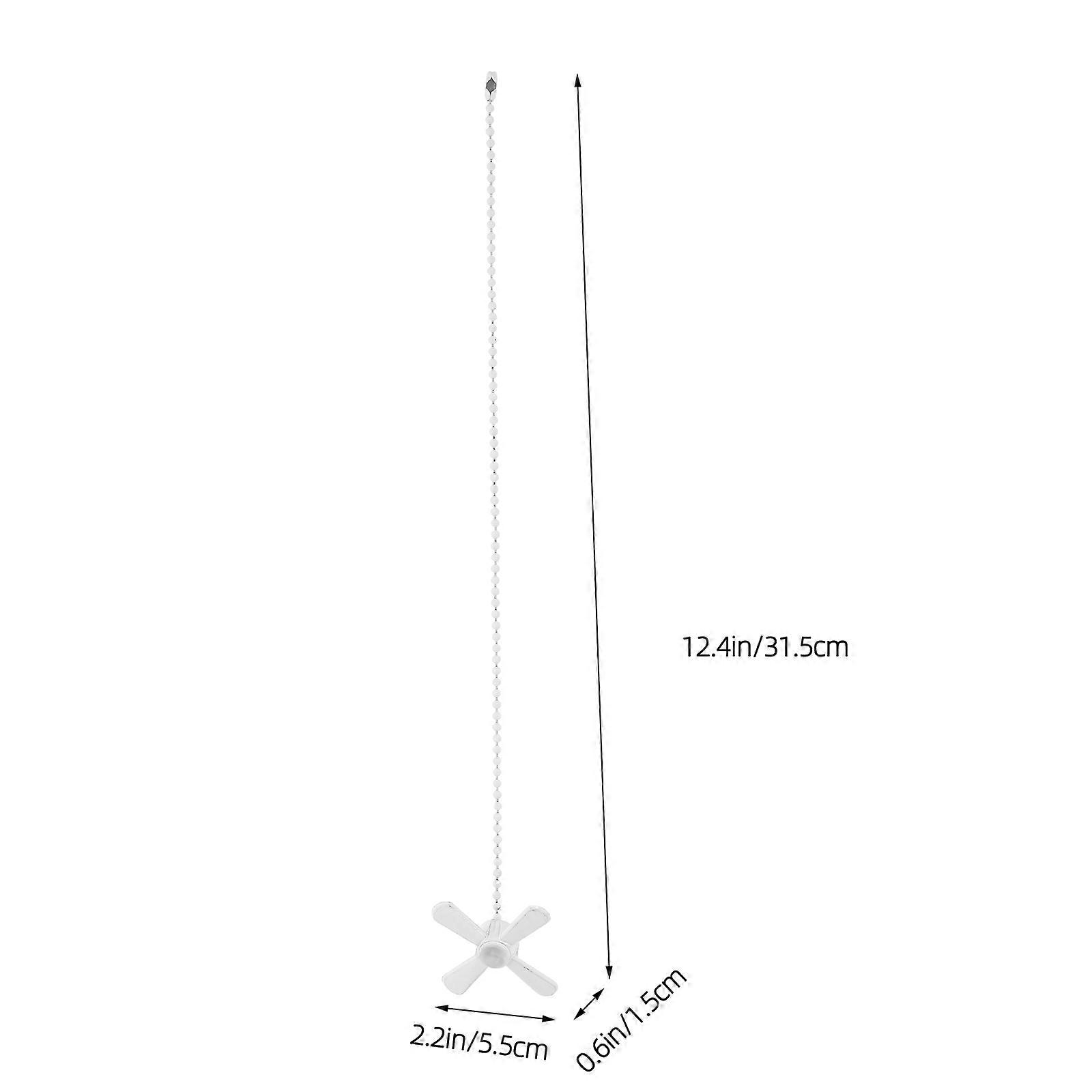 2pcs Ceiling Fan Pull Chain Decoration Ceiling Light Pull Chain Beaded Chain Pull Chain Extender