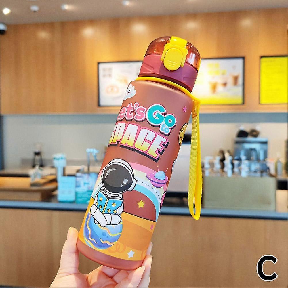 Cartoon Spaceman Plastic Water Bottles