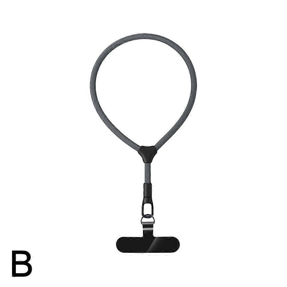 Adjustable Elastic Mobile Phone Lanyard Colorful Short Wrist Strap Phone