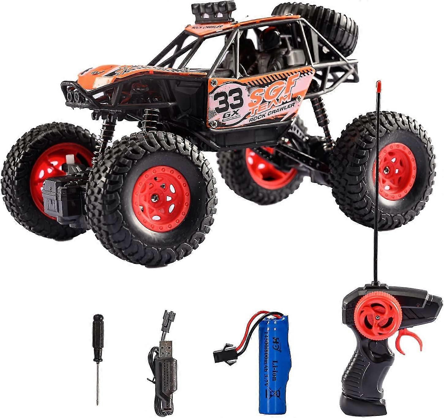 1:20 Remote Control Car Toy 4-channel (orange)