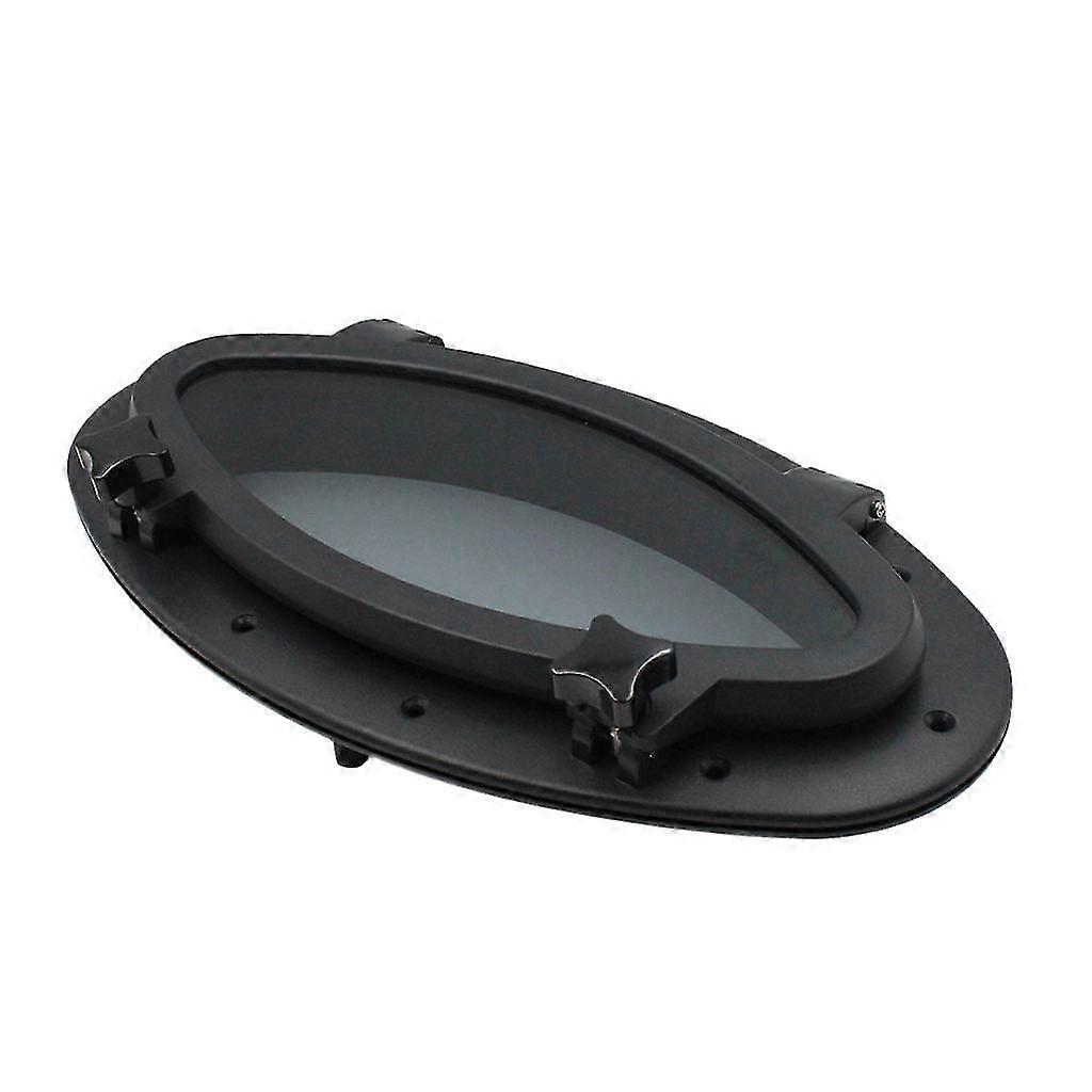 Oval opening porthole - marine/boat/rv access hatch window