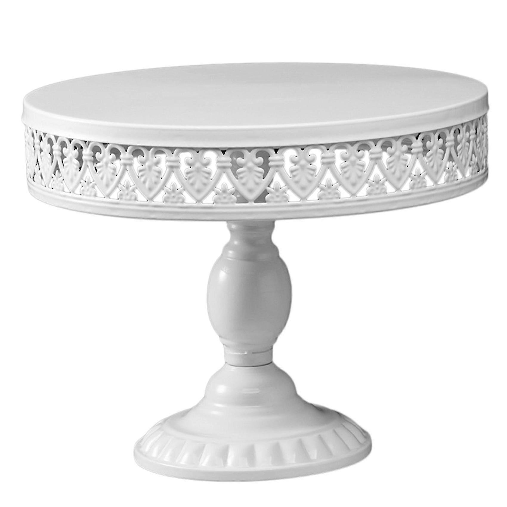 Kuchenständer weiß Requisiten Geschirr Teller Hochzeit Party Serviertablett L