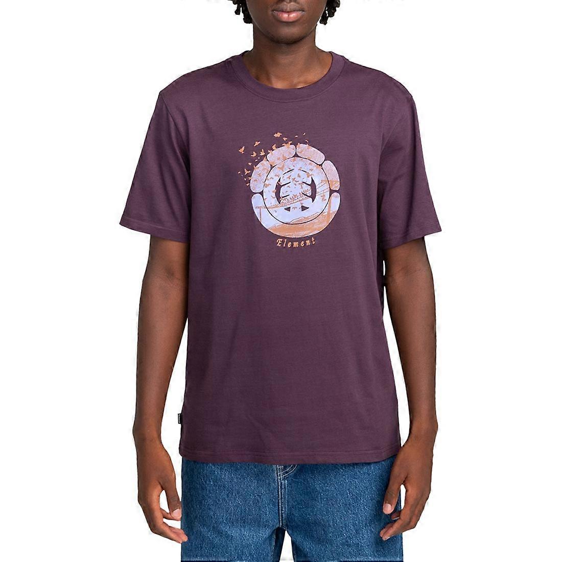 Element Flock S/S T-Shirt - Plum Perfect