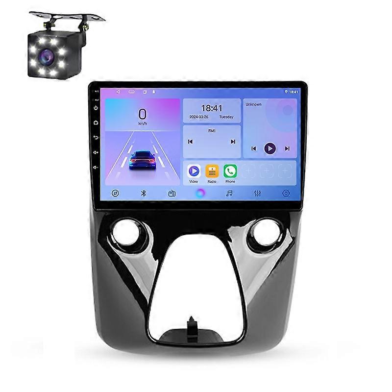 Car Multimedia For Peugeot 108 Toyota Aygo B40 2014-2021 Radio Player Carplay Navigation Auto