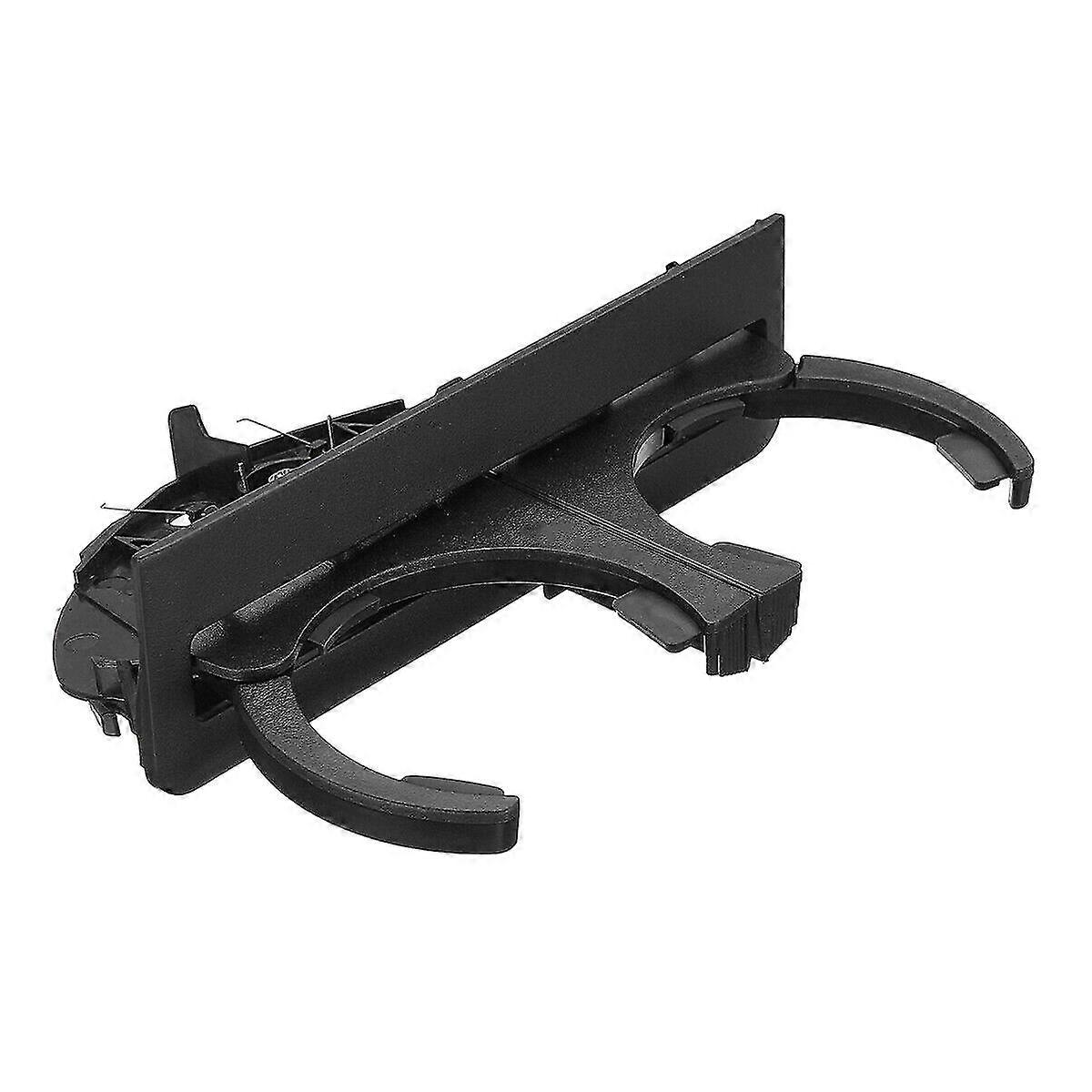 Black Rear Dual Drink Cup Holder for- 525I 528I 530I 540I 5 Series E39 Retractable 51168184520