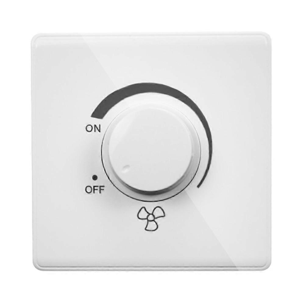 86 Type Ceiling Fan Adjustment Stepless Speed Controller Wall Switch 220V 10A