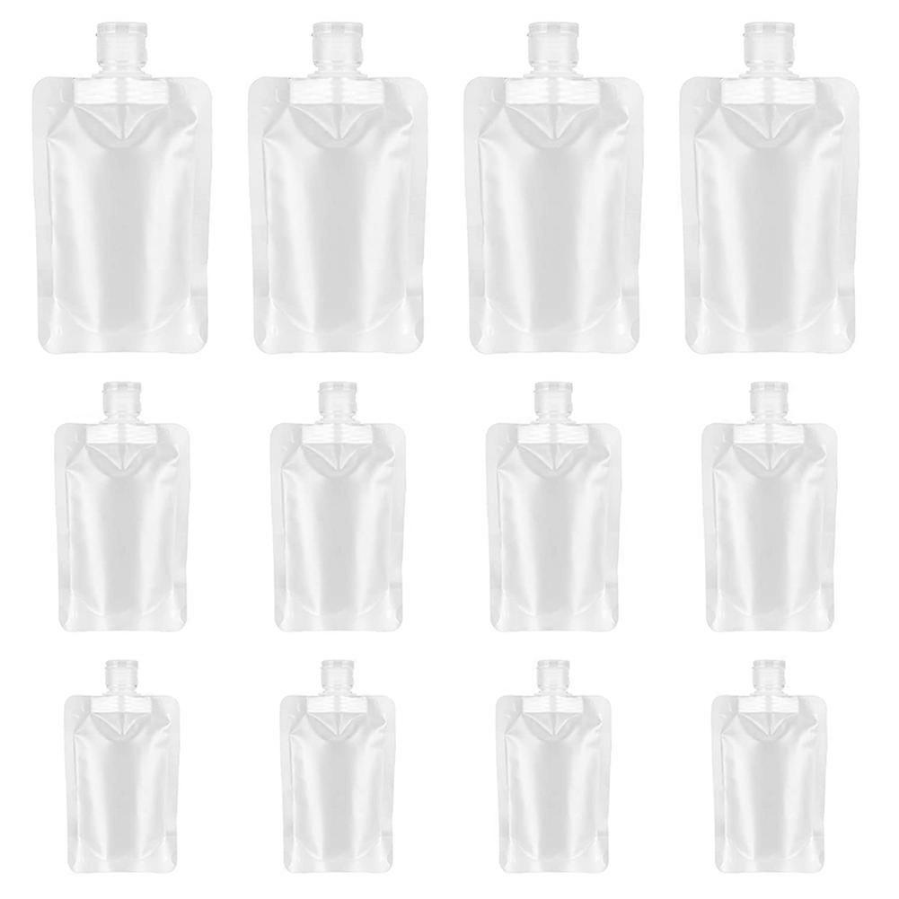 Travel Size Refillable Empty Squeeze Bag, Lotion Shampoo and Shower Sub-Packing Bag (30Ml/50Ml/100M