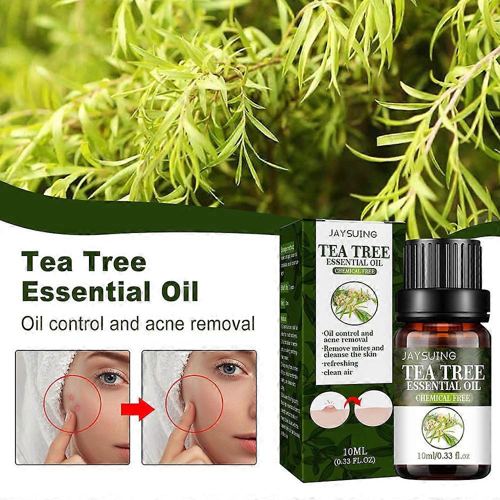 Tea Tree Acne Treatment Serums Remove Blackheads Hydrating Moisturizing Liquid