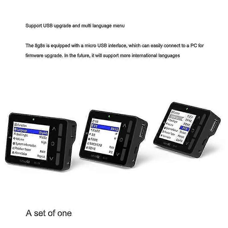 Battgo -8s Smart Battery Checker Balancer Receiver Signal Tester Quick Charge Function
