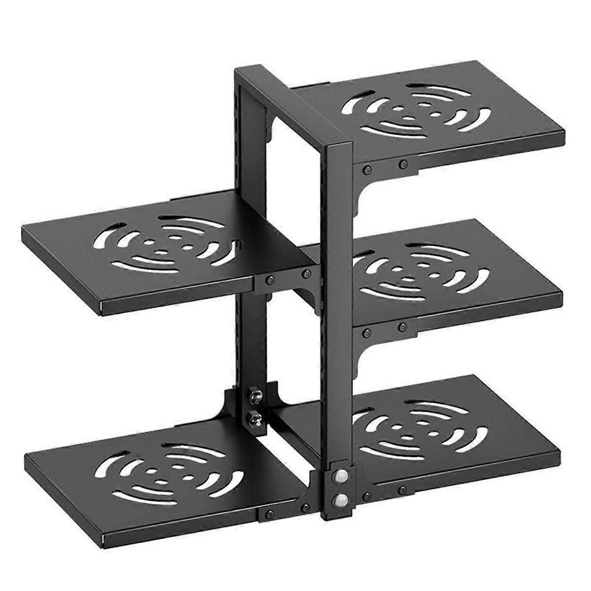 Pots Pans Organizer for Under Cabinet Adjustable Rustproof Cabinet Storage for Stockpots Castiron P