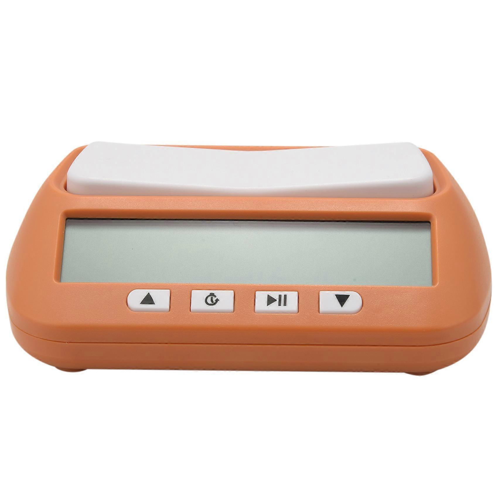 Chess Clock, Digital Chess Timer & Game Timer, 3-in-1 Multipurpose Portable Professional Clock Yellow