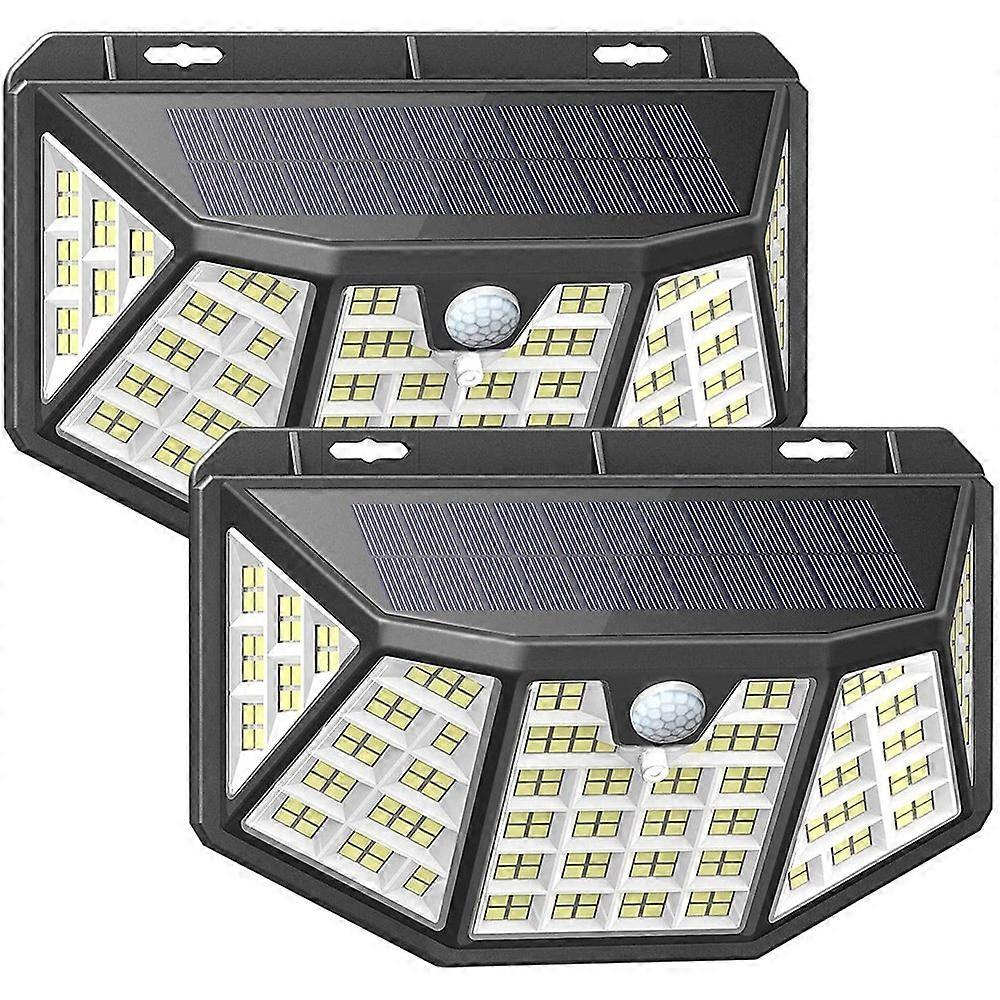 Solar Lights Outdoor Solar Security Lights with Motion Sensor 212 LED Waterproof, Solar Powered Lig