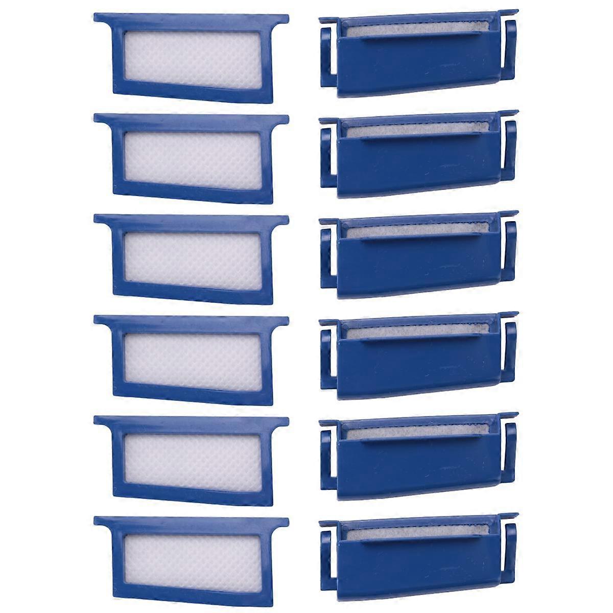 Filtres CPAP de remplacement pour 6 fentes de filtre réutilisables + 6 filtres ultra-fins jetables