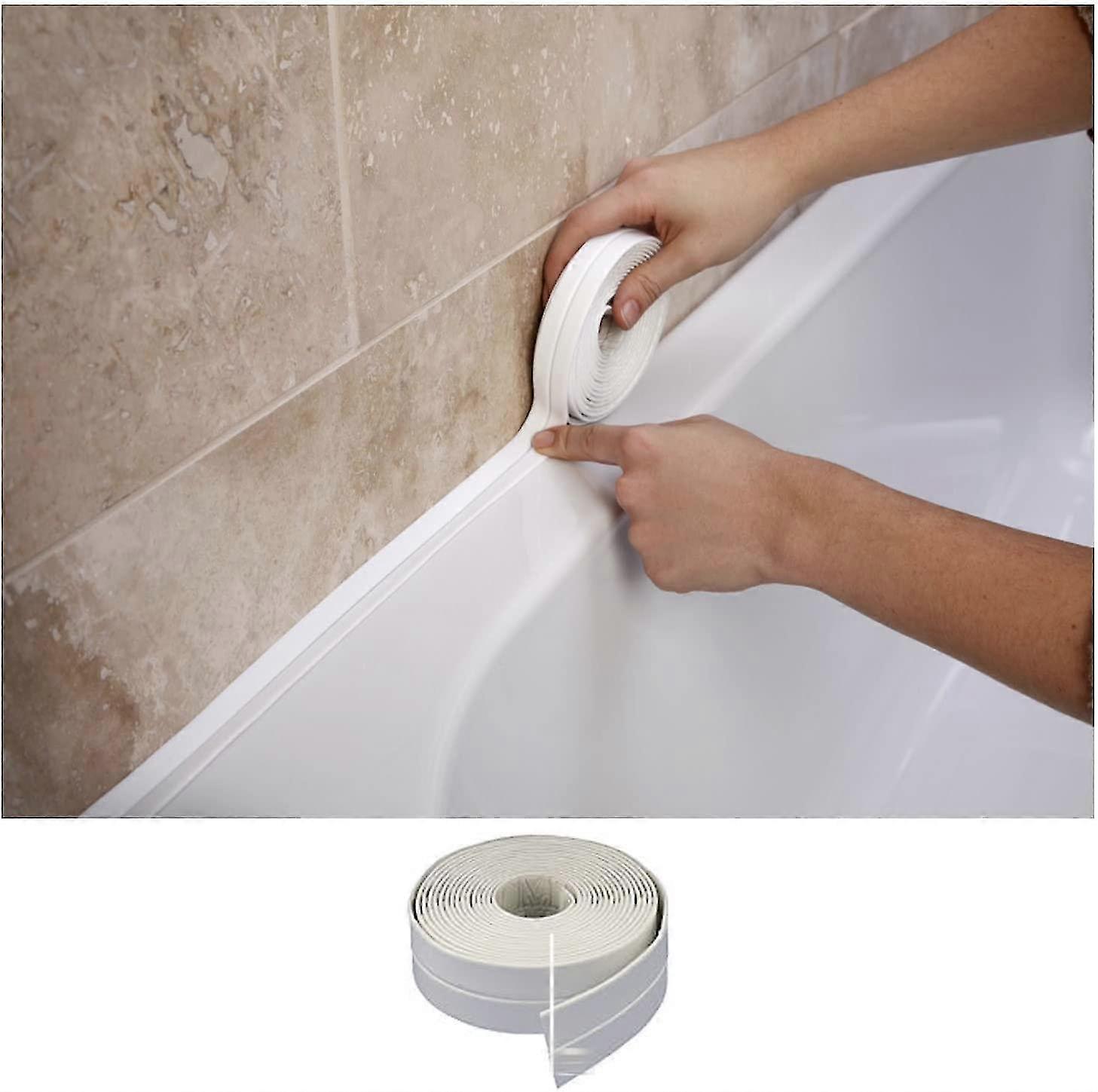 Wall Sealing Strip, White-