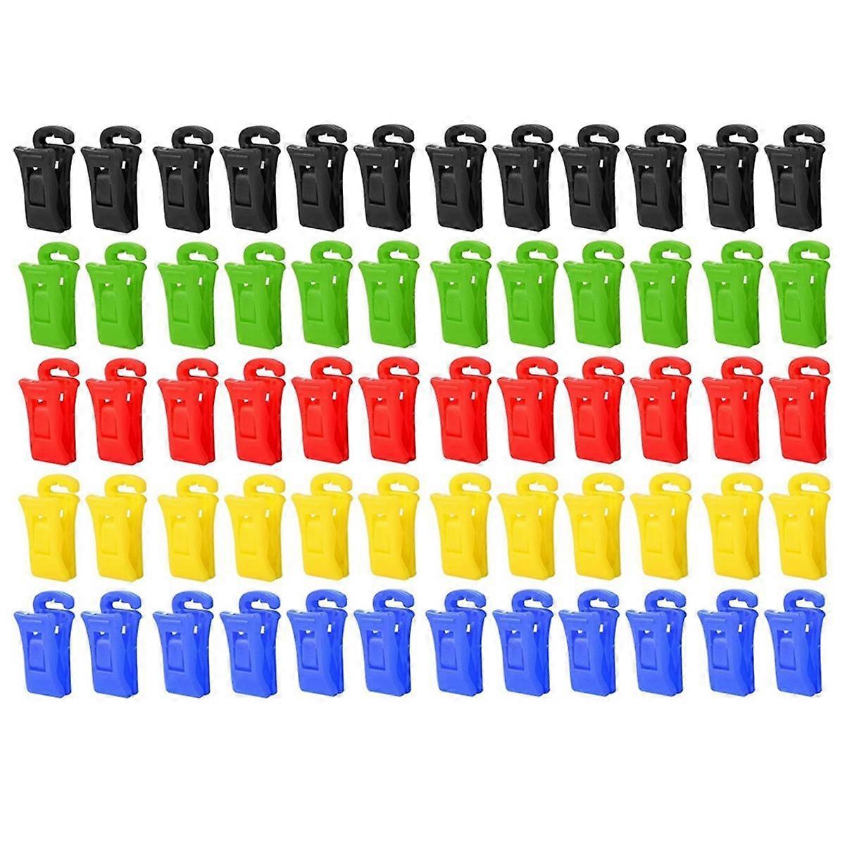 60 Sock Clips for Washing Machine and Dryer, Sock Clips with Hooks,Sock Holder Washing Machine, Dir