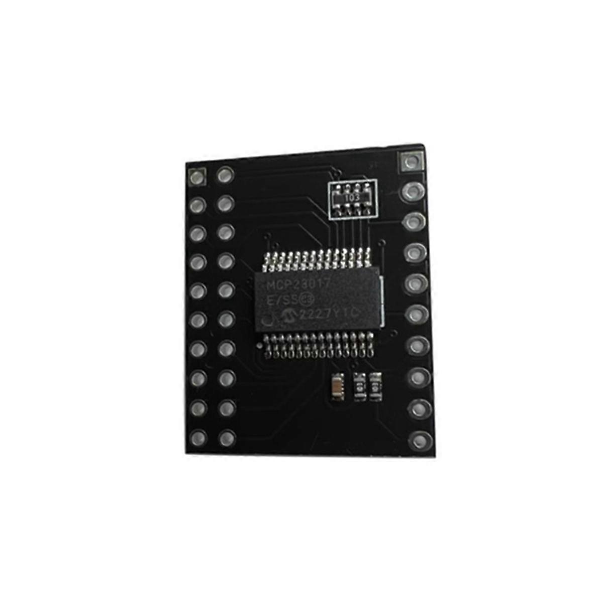 1 Stück MCP23017 Serielles Schnittstellenmodul IIC I2C SPI Bidirektionale 16-Bit-I/O-Expander-Pins Seriell Int