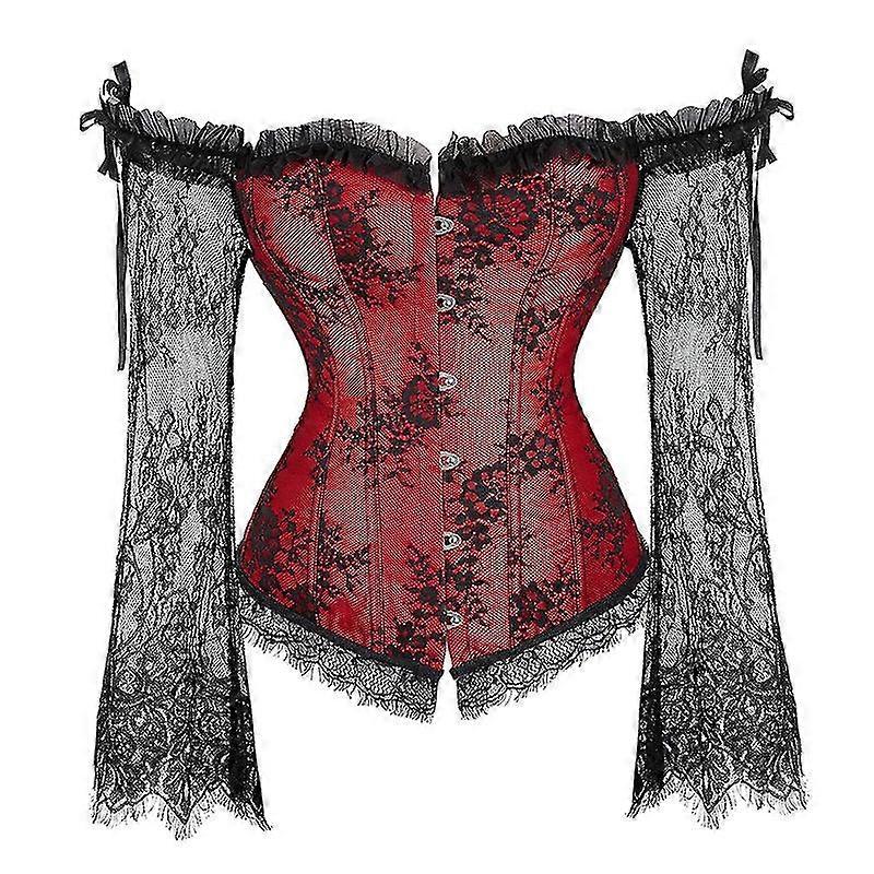 مشد دانتيل مثير عتيق من كورت بوستير للنساء ملابس داخلية مقاس S-6xl