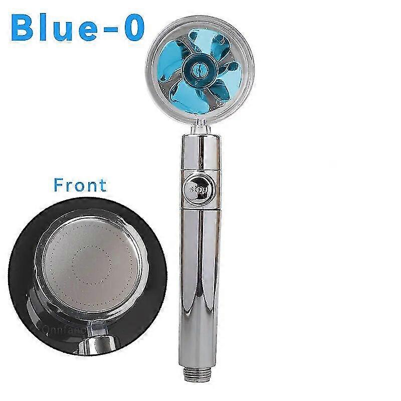 Exquisiter Hochdruck-Propeller-Duschkopf mit Filter 360 rotierender Duschkopf Großer Regenwasserspar-Sprühduschkopf für das Badezimmer