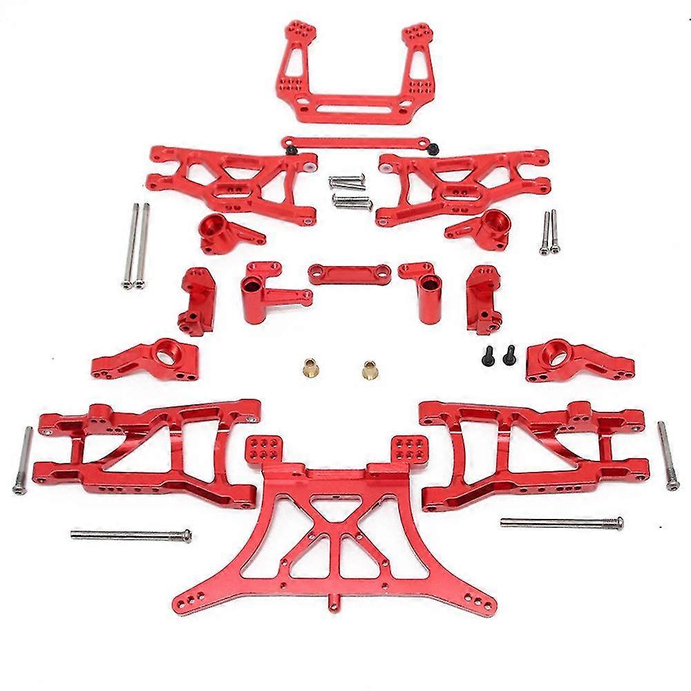 Upgrade Aluminum Alloy Chassis Arm C Rear Stub Axle Parts Kit For 1/10 Traxxas 2wd Slash Stampede P