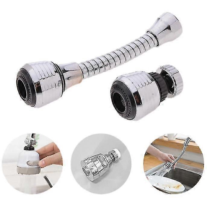 Faucet Water Bubbler Kitchen Water Filter Splash Filter Faucet Aerator Adapter High Pressure Faucet Extender