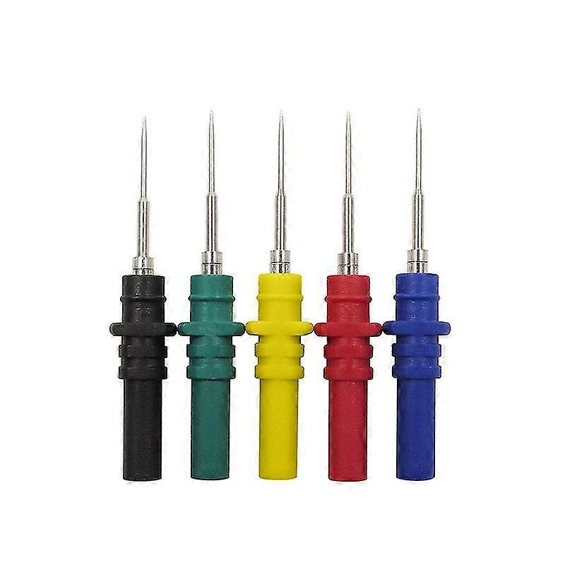Needlepoint Kit Automotive Diagnostic Passive Test Broken Wire Probe Oscilloscope Test Kit Automotive Diagnostics Tips25pcs5color