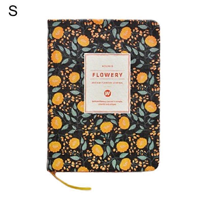 Floral Flower Schedule Note Book Diary Weekly Planner School Office Stationery