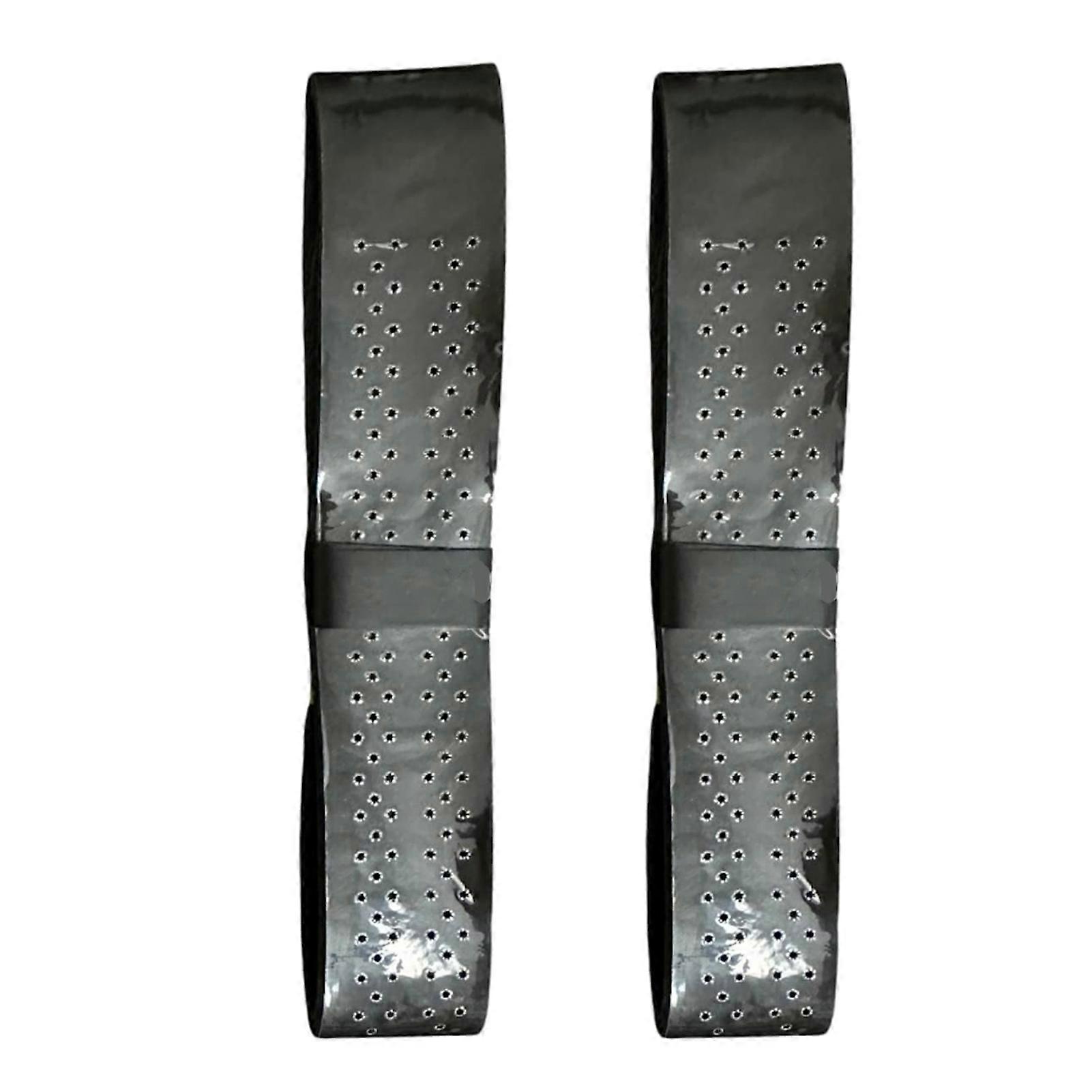 2 Pcs Pickleball Paddle Grip Tape Faux Leather Overgrip Grip Wrap for Pickleball Racket Non-slip Moisture Wicking Paddle Grip Wrap Pickleball Paddle A