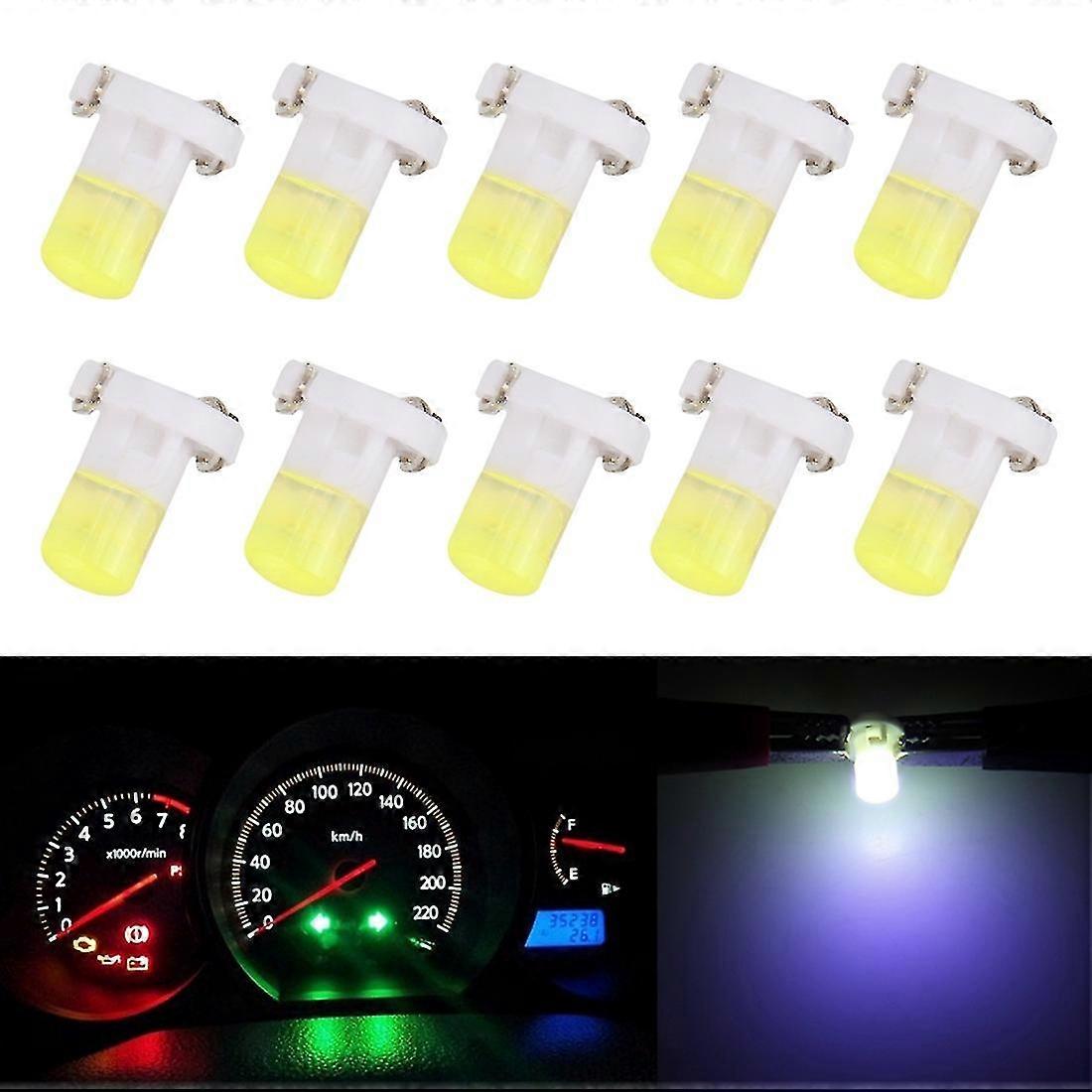 10PCS 2W T3 Coin Tableau de bord LED Lumière