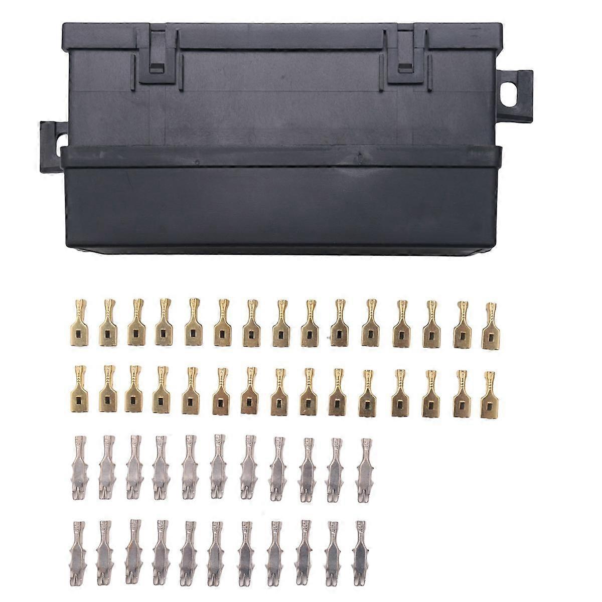 Car 11 Way Fuse Holder Relay Box with Terminals Relays Waterproof