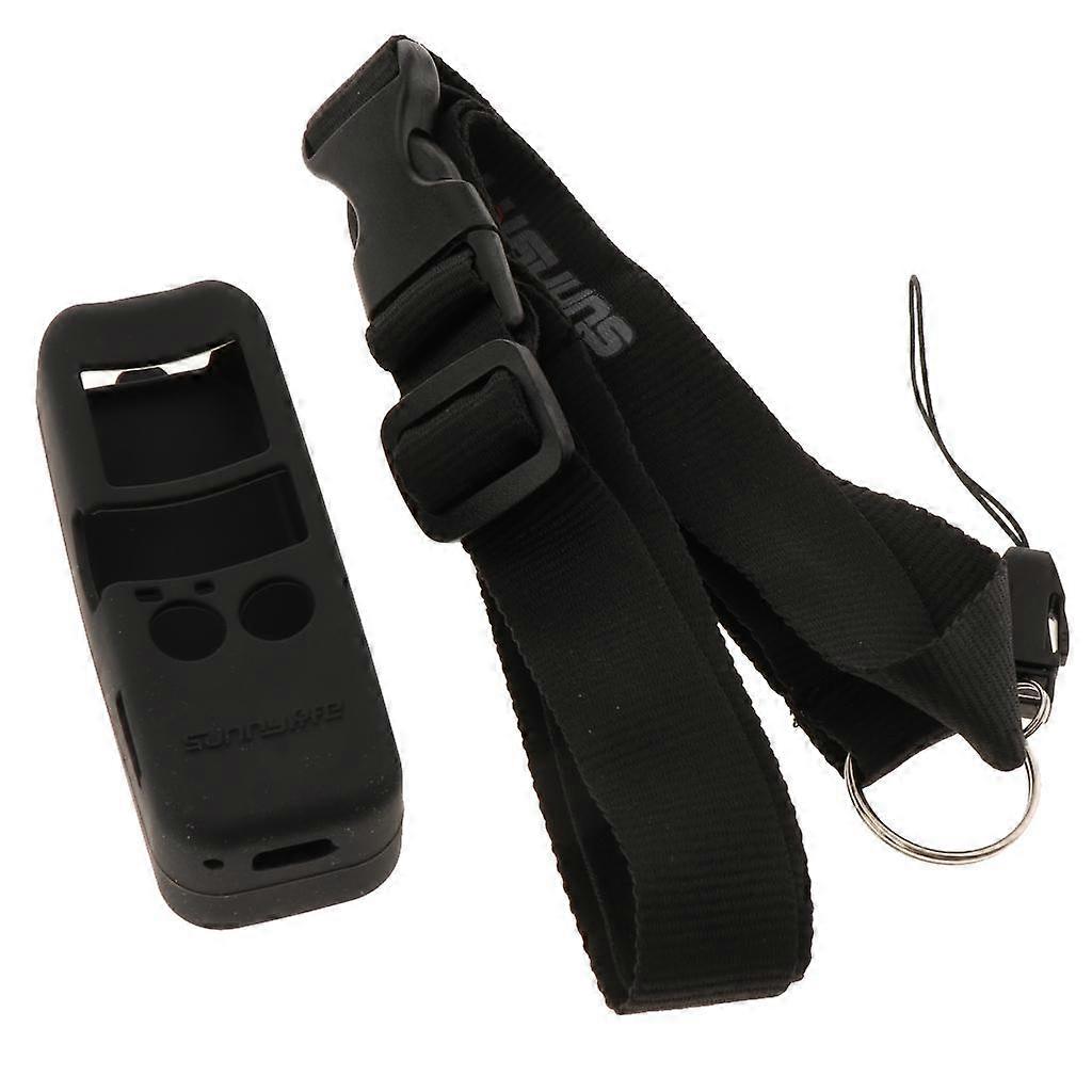 Silicone Case Housing Protector for DJI   Pocket Stabilizer Black