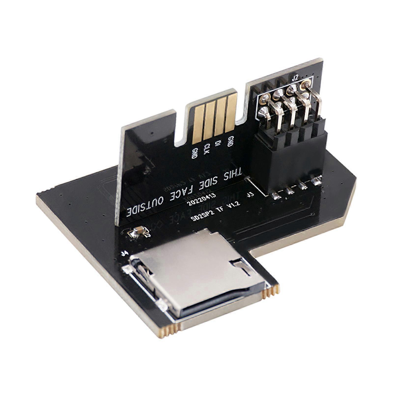 Fast and Reliable Micro SDCard TFCard Reader for NGC SD2SP2 PRO Adapter with Control LEDs Indicator Micro SDCard Read