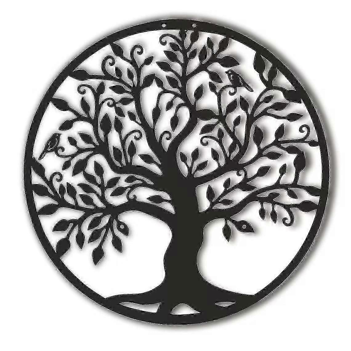 קיר תלוי מתכת קישוט קיר עץ החיים קישוט קיר תליית קיר