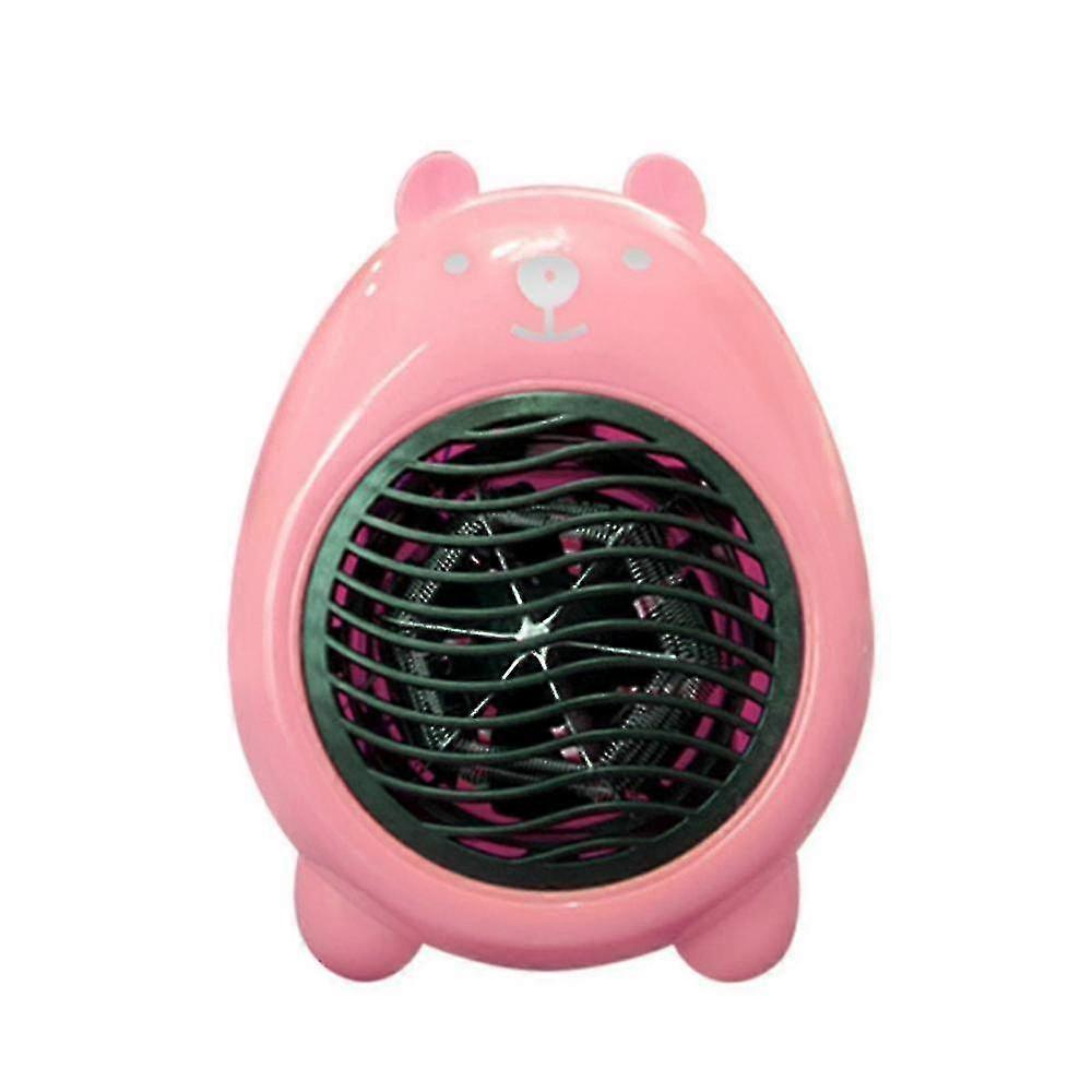 Mini Portable Desktop Heater With Comfortable Grip Overheat Protection For Home Office Bedroom Desk