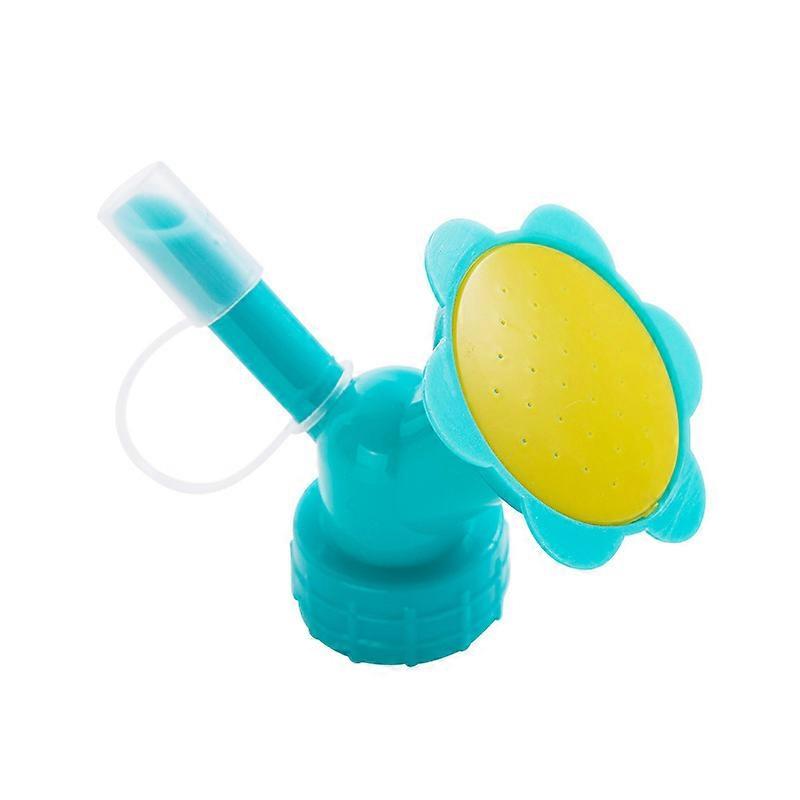 Bottle Cap Sprinkler Two-purpose Watering Sprinkler Nozzle(2 pcs, blue)