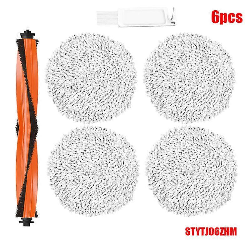 Mopptrasor Stent Huvudborstskydd Filterbyte för XiaoMi Mijia Självrengörande Robot Dammsugare Mopp Pro STYTJ06ZHM Dammsugare