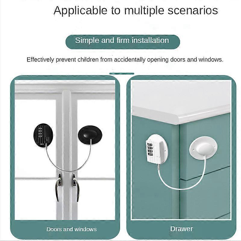 Drawer Cabinet Refrigerator Combination Lock, Child Safety Locks