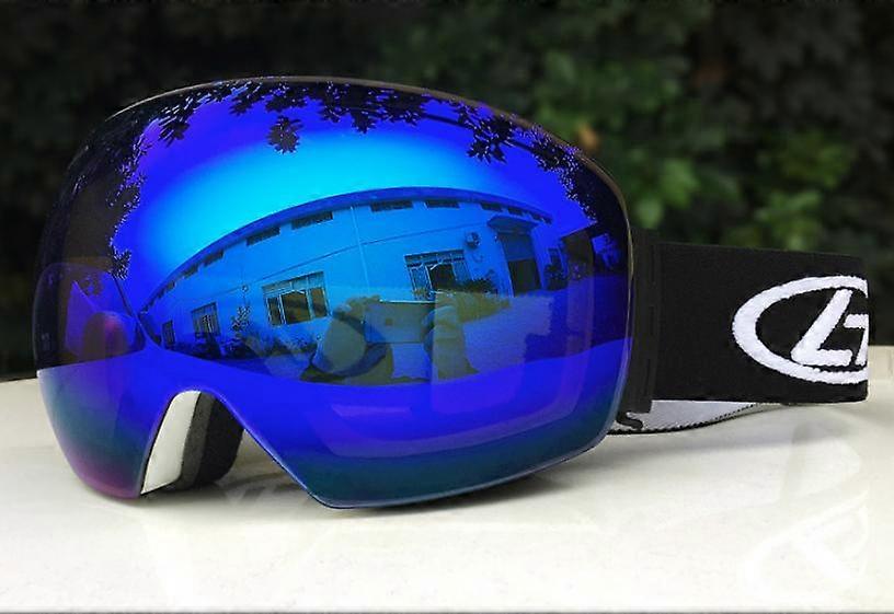 Snowboard Skibrille fr Mnner Frauen, Polarisierte Anti-Nebel-Skibrille otg Schnee Winterbrille 3#