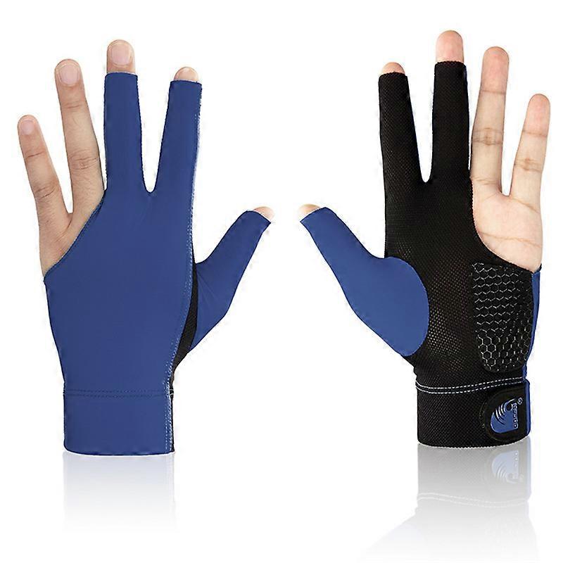 High elasticity anti - slip wear-resistant breathable three trailing fingers billiard gloves snooker table gloves billiard gloves