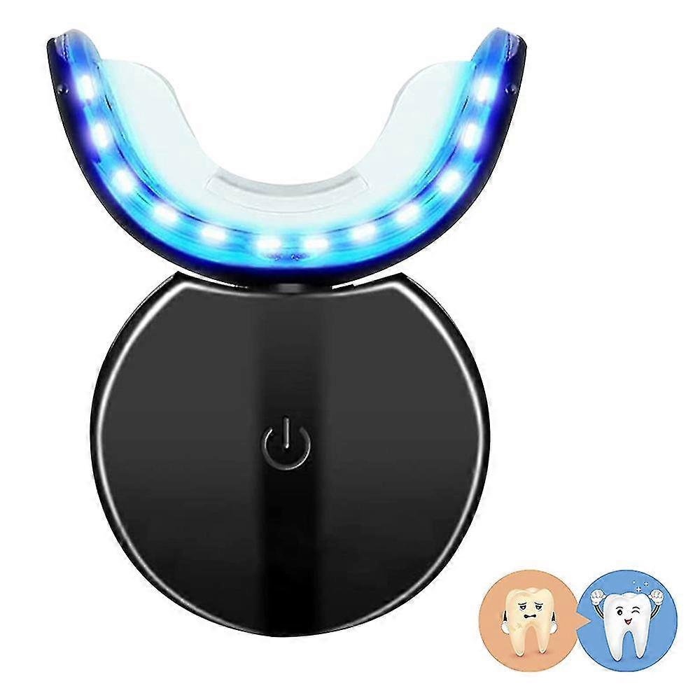 1 Pcs Teeth Whitening Kit, Rechargeable 32 Led Accelerator Lights