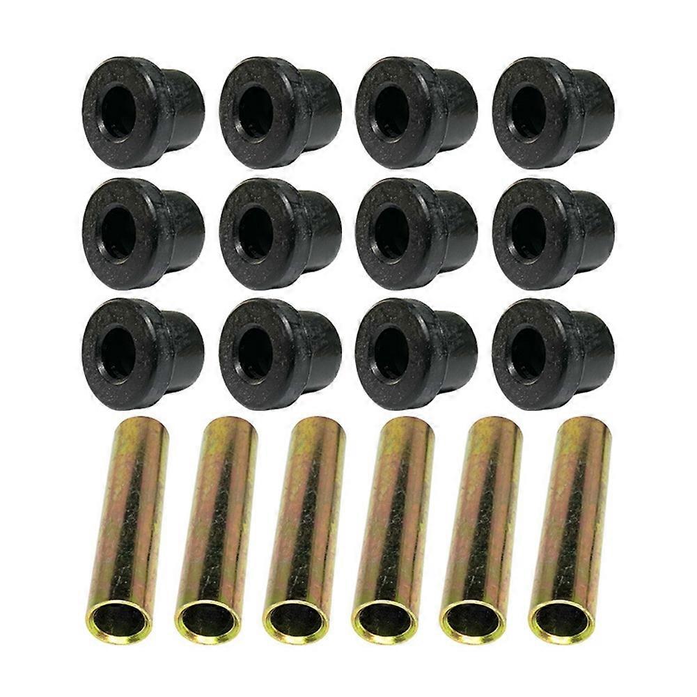 1 Set Rear Leaf Spring for Club Car Gas Electric Golf Cart Bushing and Sleeve Kit, 1015583 1012303 1992 Up
