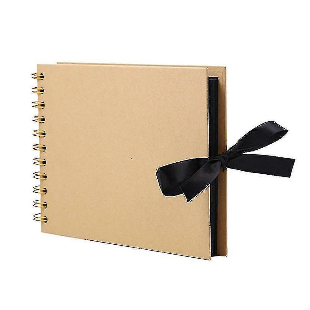 30 Pages Diy Bowtie Ruban Scrapbook Craft Paper Photo Picture Album Memory Book